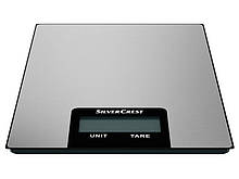 Ваги кухонні SilverCrest SKW 5 B1 до 5 кг цифрові електронні - сірі металік