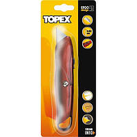 Нож строительный с трапециевидным лезвием TOPEX 17B140 Set-Tools