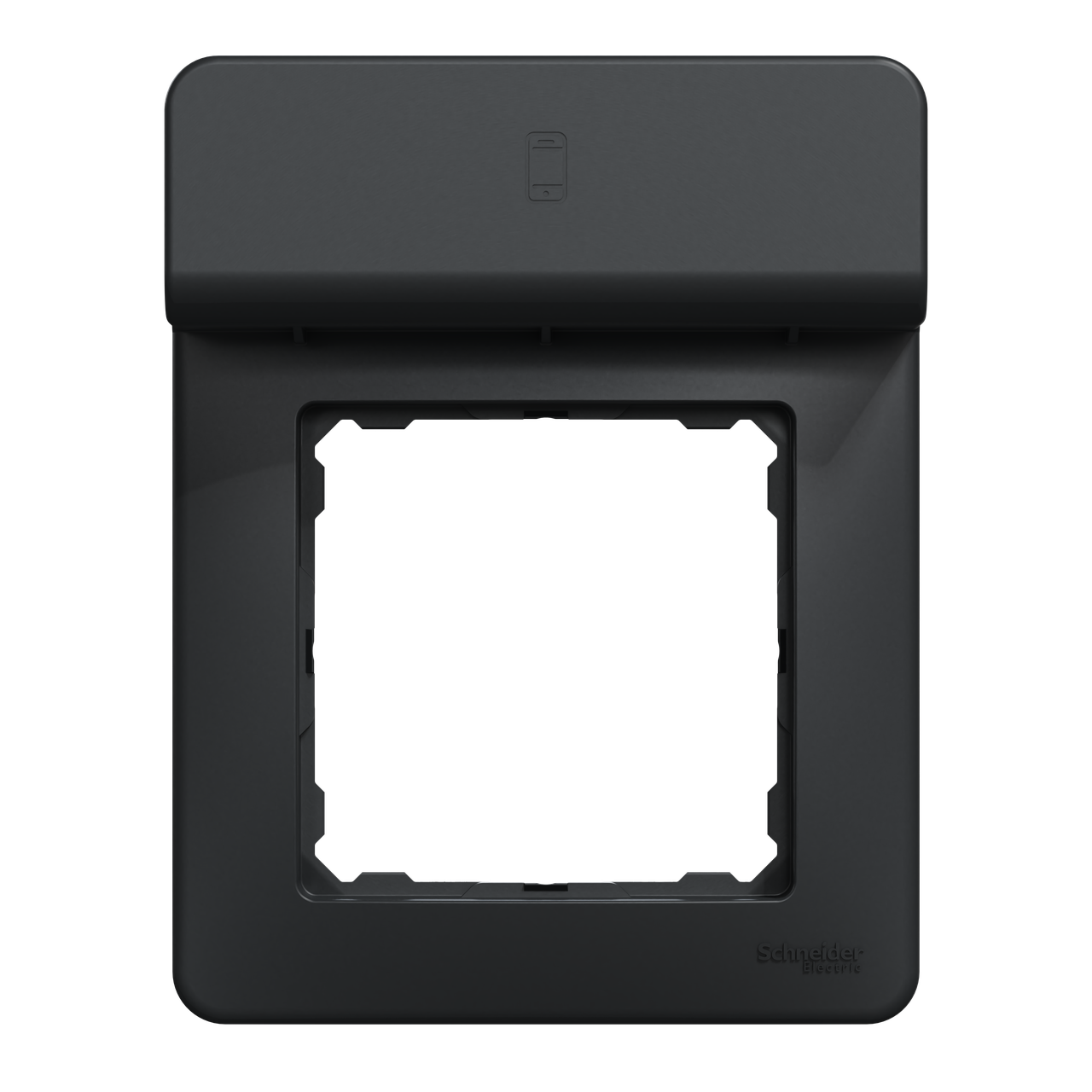 Рамка з підставкою для мобільного Чорний Sedna Design Schneider Electric SDD314809
