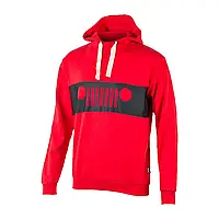 Мужское Худи JEEP HOODED SWEATSHIRT GRILLE Print Красный S (O102565-R699 S)