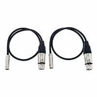 Blackmagic Design XLR-MiniXLR Adapterkabel 2pcs