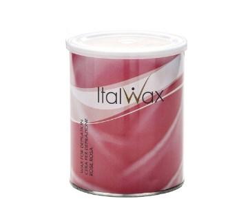 Віск у банці для депіляції Рожевий (троянда), ItalWax, 800 мл