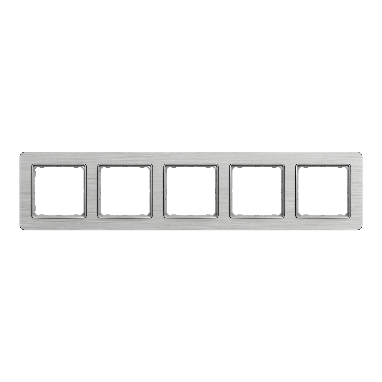 Рамка 5-постова Матовий алюміній Sedna Elements Schneider Electric SDD370805