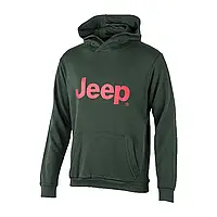 Чоловіче Худі JEEP HOODED SWEATSHIRT Хакі M (O102566-E848 M)