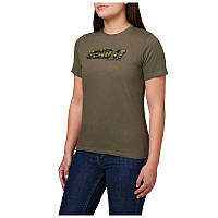 Женская футболка 5.11 SEND IT CAMO TEE 31226ACM Small, Military Green