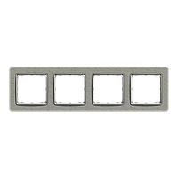 Рамка 4-постовая Бетон Sedna Elements Schneider Electric SDD390804