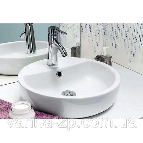 Умивальник (раковина) CERSANIT Caspia 44 см для стільниці, фото 1