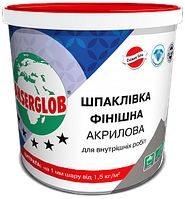 Шпаклівка фінішна акрилова для внутрішніх робіт Anserglob 1,5кг