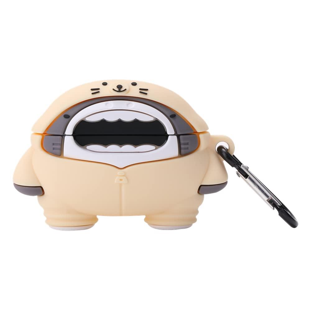 Силіконовий чохол Alitek для навушників Apple AirPods Pro 2 Акула + карабін