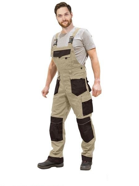 Роба для будівельників, спец одяг, Напівкомбінезон демісезонний,Літній напівкомбінезон робочий чоловічий захисний,