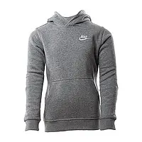 Детская Кофта Nike B NSW CLUB PO HOODIE Серый M (BV3757-091 M)