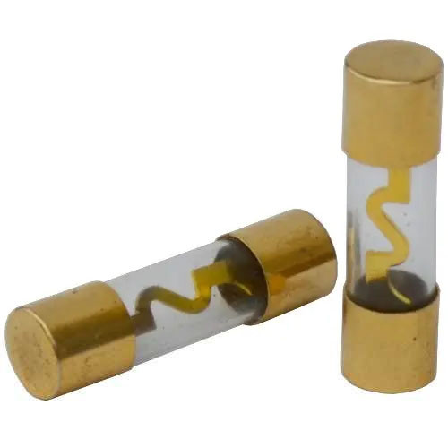 Запобіжник 60A gold, 1.1168 60A, 10x38 5AG, 1уп-10шт