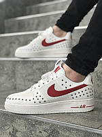 Мужские кроссовки Nike Air Force 1 белого цвета