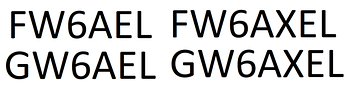АКПП FW6AEL, FW6AXEL, GW6AEL, GW6AXEL