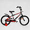 Велосипед 18" дюймів 2-х колісний "CORSO" STRIKER EX - 18902 (1) ручне гальмо, дзвіночок, дод. колеса, ЗІБРАНИЙ НА 75, фото 2