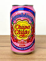 Газированный напиток от Чупа-Чупс со вкусом вишневой жвачки (Cherry Bubble Gum) 345 мл