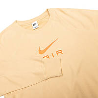 Мужской Свитшот Nike AIR FT HOODIE Бежевый L (DV9829-252)