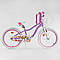 Велосипед 20" дюймів 2-х кол. "CORSO Sweety" SW-20714 / 207140 (1) ФІОЛЕТОВЕ, алюмінієва рама 11’’, ручне гальмо, прикраси,, фото 2