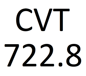 Варіатор CVT 722.8