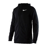 Мужская Толстовка Nike M NK DF HDIE FZ FL Черный S (CZ6376-010)