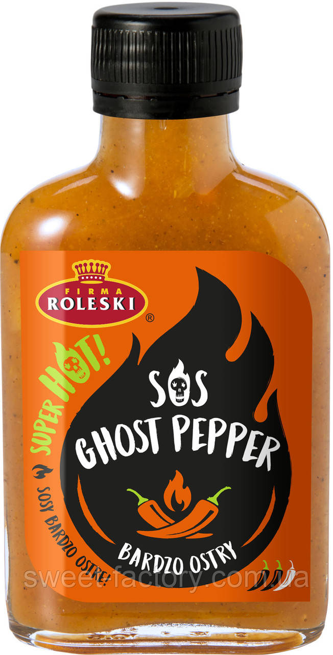 Соус Roleski Sos Ghost Pepper 115g: продаж, ціна у Чернігові. Соуси і ...