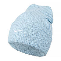 Мужская Шапка Nike U NSW BEANIE UTILITY SWOOSH Голубой 1SIZE (DV3342-441)