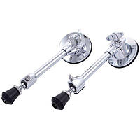 DW Bass Drum Legs Pair Chrome