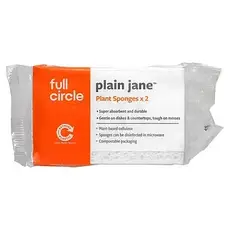 Full Circle, Plain Jane, рослинні губки x2 шт., В пачці 3 шт., Київ