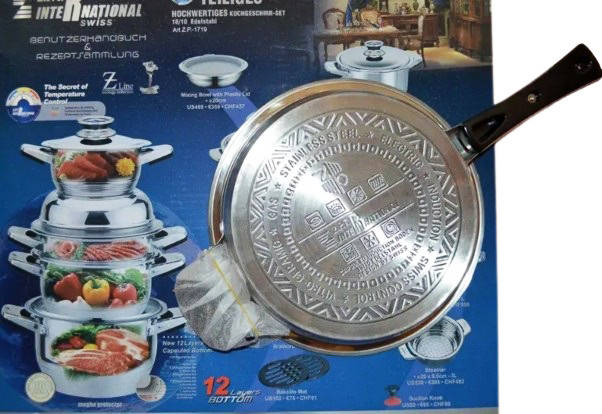 Купить Набор кастрюль с крышками и сковородой Z.P.T. International