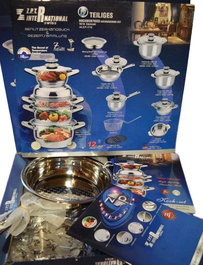 Купить Набор кастрюль с крышками и сковородой Z.P.T. International