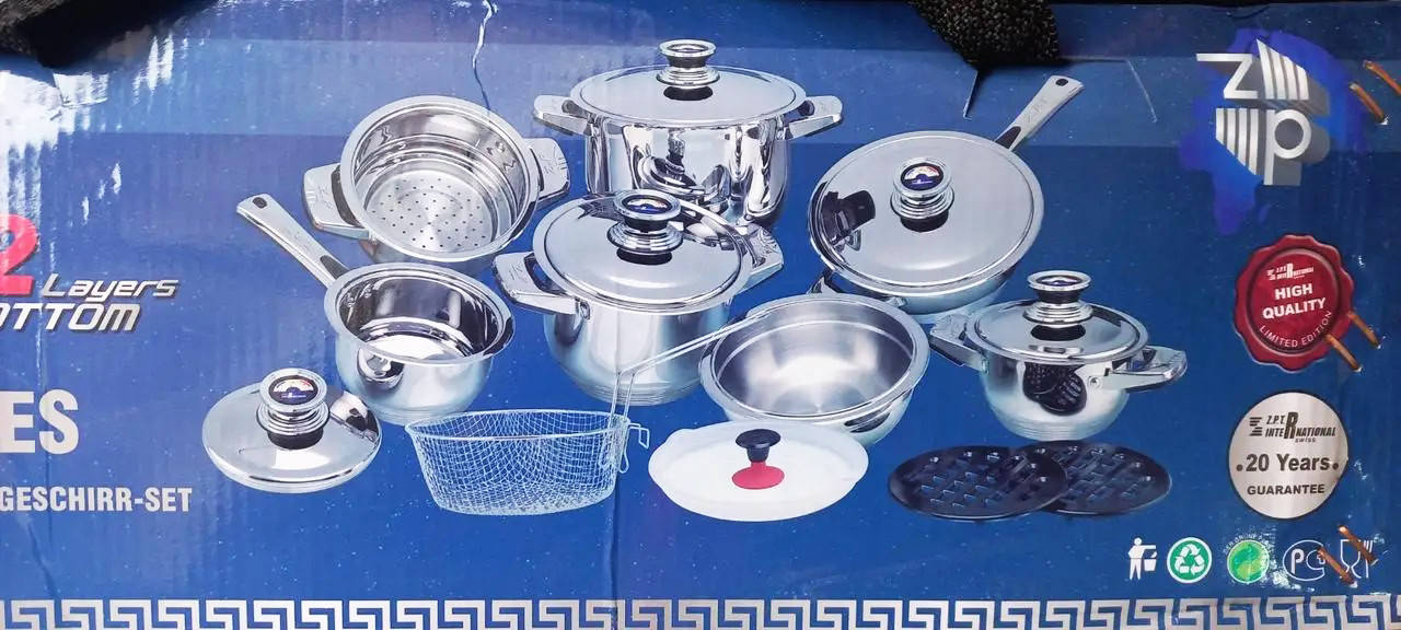 Купить Набор кастрюль с крышками и сковородой Z.P.T. International