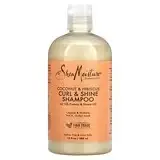 SheaMoisture, Curl & Shine, шампунь, кокос и гибискус, 384 мл (13 жидк. Унций) Киев