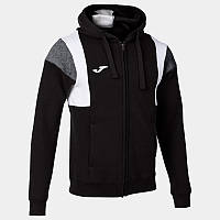 Мужская спортивная кофта Joma CONFORT III ZIP-UP HOODIE черный XL 102733.102 XL