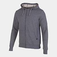 Мужская спортивная кофта Joma JUNGLE ZIP-UP HOODIE MELANGE серый S 102109.280 S