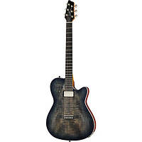 Godin A6 Ultra Denim Blue Flame