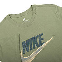 Мужская Футболка Nike M NSW TEE 12MO FUTURA Зеленый XS (DZ5171-386)