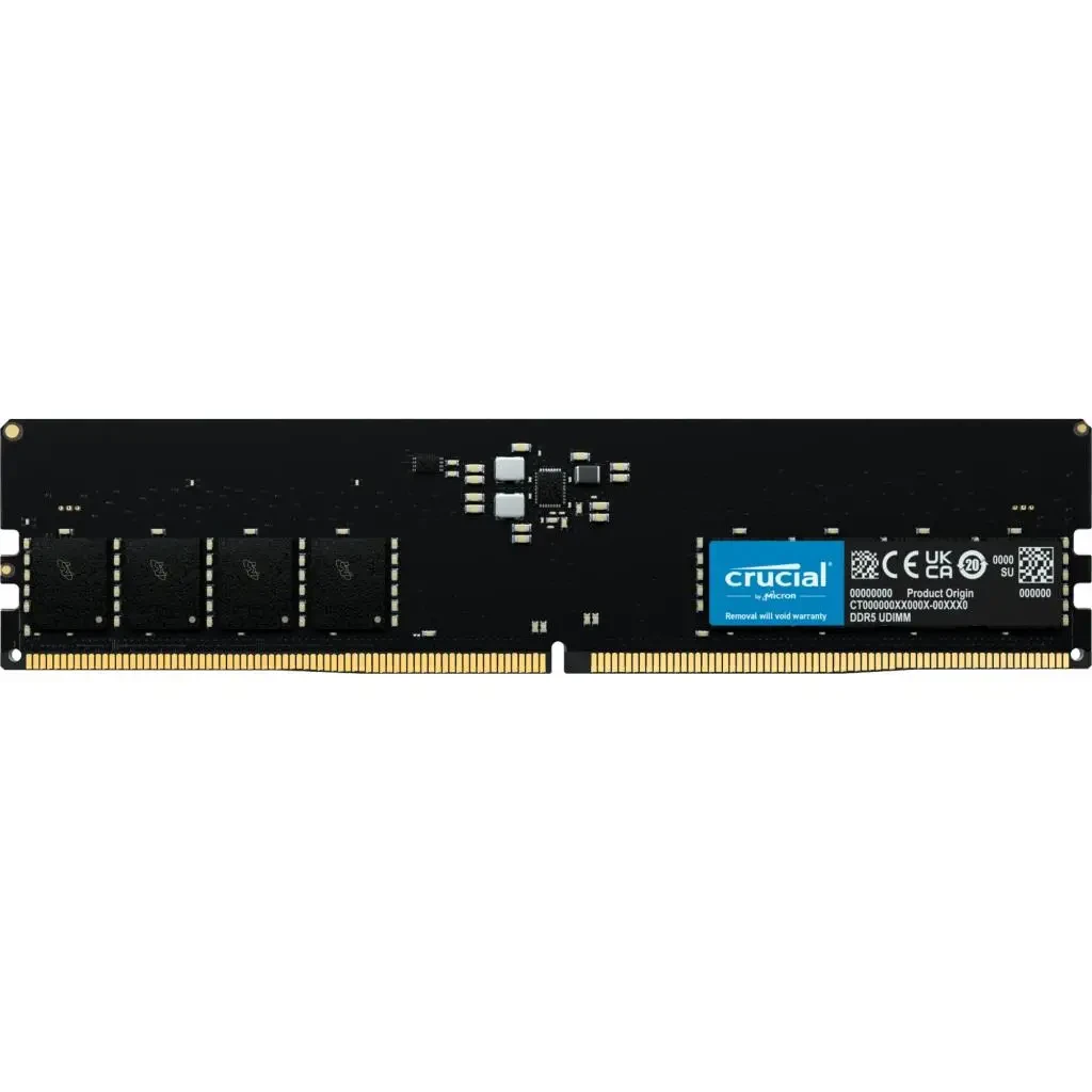 Оперативна пам'ять Crucial DDR5 16GB Original C40 4800 Mhz