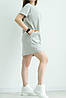 Плаття для дівчинки турецький кулір колір сірий, фото 4