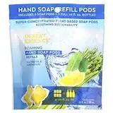 Desert Essence, Foaming Hand Soap Pods, Refills, Tea Tree Oil & Lemongrass, 6 Concentrated Pods, 3.8 fl oz, Київ