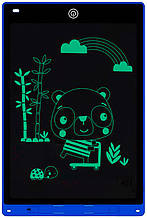 Планшет графічний для малювання, нотаток 12" LCD Writing Pad Blue