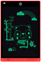 Планшет графічний для малювання, нотаток 12" LCD Writing Pad Red