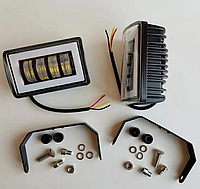 Протитуманні фари з СТГ 80вт Cree Led Дхо 5000Lm ангельські очі