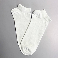 Носки мужские короткие 1 пара белые 41-45 г. хлопчатобумажные лето