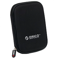 Кейс для жорсткого диска ORICO для HDD захисний чохол для зовнішнього жорсткого диска 2.5 органайзер Black (PHD-25)
