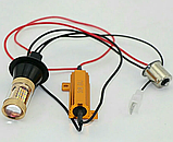 Двоколірні Led Жовто-білі 2 в 1 дх + закот, габарит + поворот, фото 6