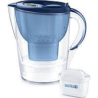 Фильтр для воды Brita Marella XL Memo MX 3.5 л (2.0 л очищенной воды), синий (1039276)
