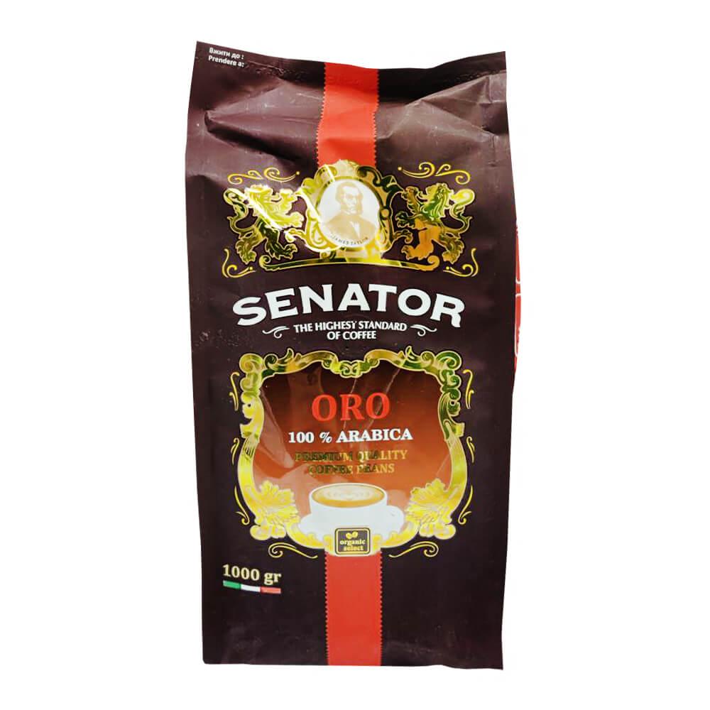 Кава в зернах Senator Oro 100% арабіка 1000 грамів, фото 1