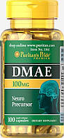 Диметиламиноэтанол Puritan's Pride (DMAE) 100 мг 100 капсул