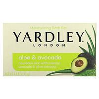 Yardley London, Увлажняющий батончик для ванн, алоэ и авокадо, 113 г (4 унции) Киев