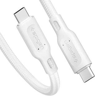 Кабель Spigen DuraSync UCB-C to USB-C 2.0  1.5m 60W White 000CA25703